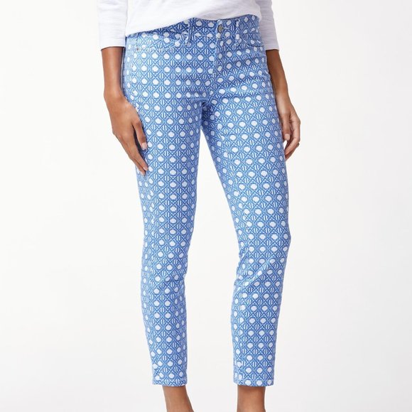 Tommy Bahama Denim NWT Cataline Caning Ankle Jeans - Picture 5 of 11